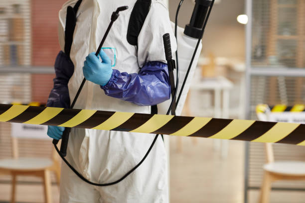Professional Blood Cleanup technician working in Leesburg, FL